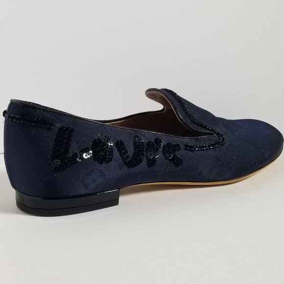 Sold/ LOUIS VUITTON Monogram Loafer - Picture 9 of 10